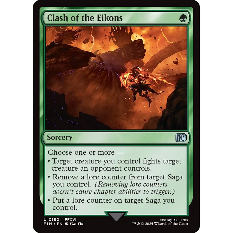 Clash of the Eikons (FIN-180) - FINAL FANTASY