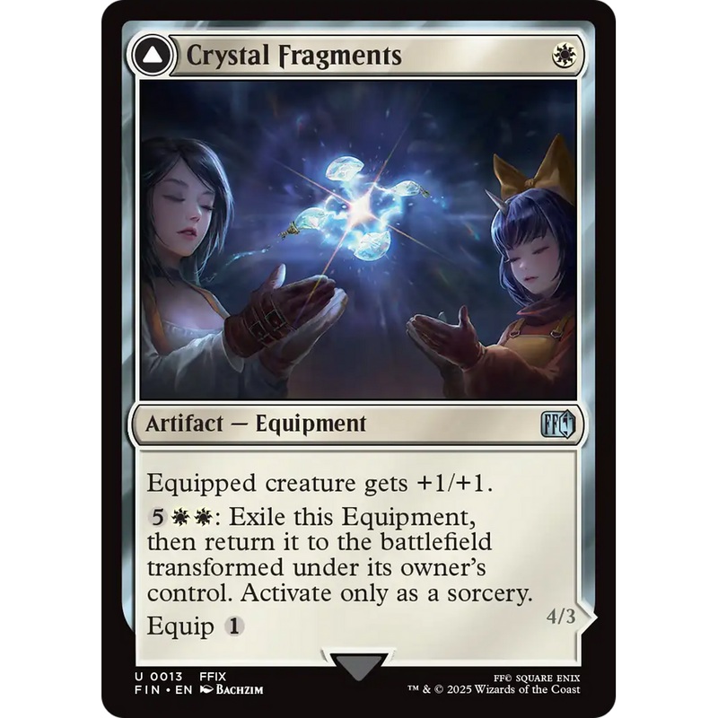 Crystal Fragments // Summon: Alexander (FIN-013) - FINAL FANTASY: (enchantment)