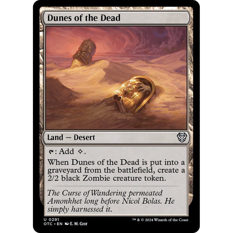 Dunes of the Dead (OTC-291) - Outlaws of Thunder Junction Commander