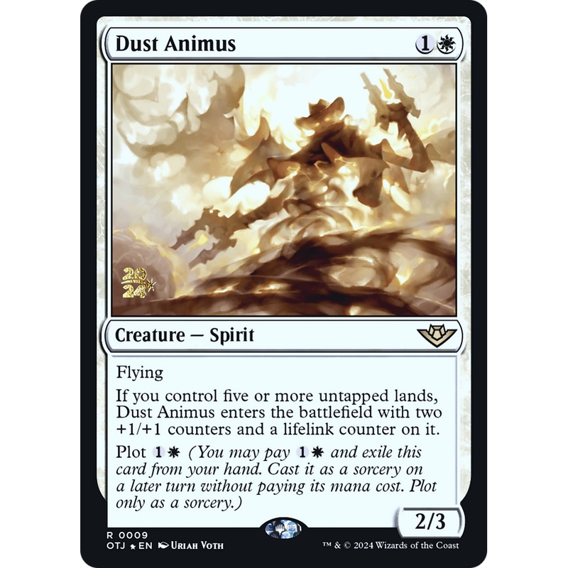 Dust Animus (PRE-09S) - Outlaws of Thunder Junction Promos Foil