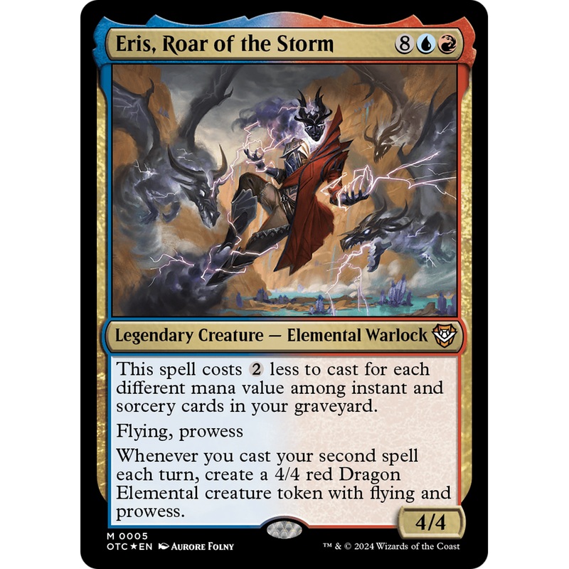 Eris, Roar of the Storm (OTC-005) - Outlaws of Thunder Junction Commander Foil