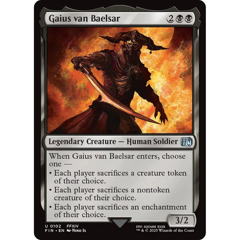 Gaius van Baelsar (FIN-102) - FINAL FANTASY