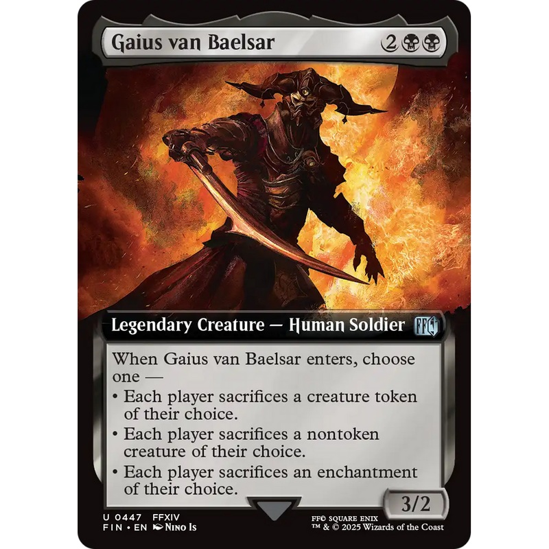 Gaius van Baelsar (FIN-447) - FINAL FANTASY: (Extended Art) Foil