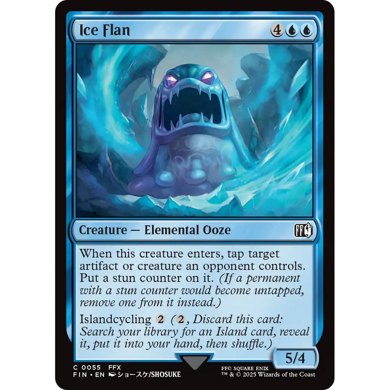 Ice Flan (FIN-055) - FINAL FANTASY Foil
