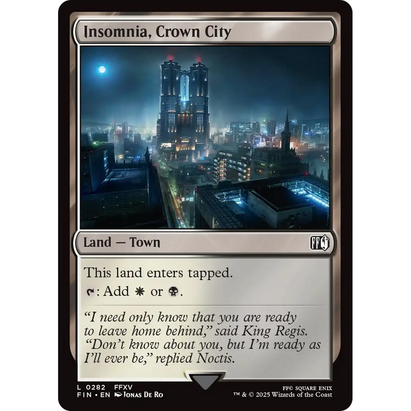 Insomnia, Crown City (FIN-282) - FINAL FANTASY