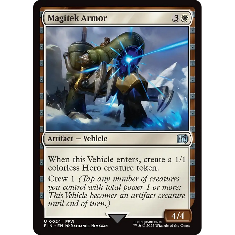 Magitek Armor (FIN-024) - FINAL FANTASY Foil