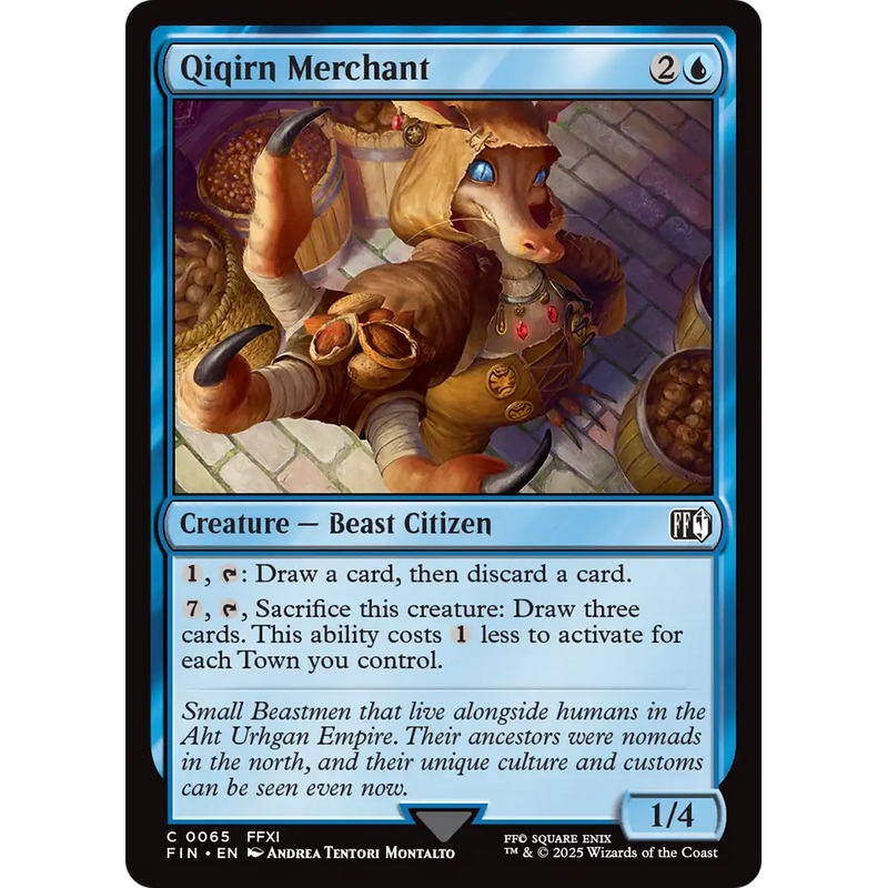 Qiqirn Merchant (FIN-065) - FINAL FANTASY Foil