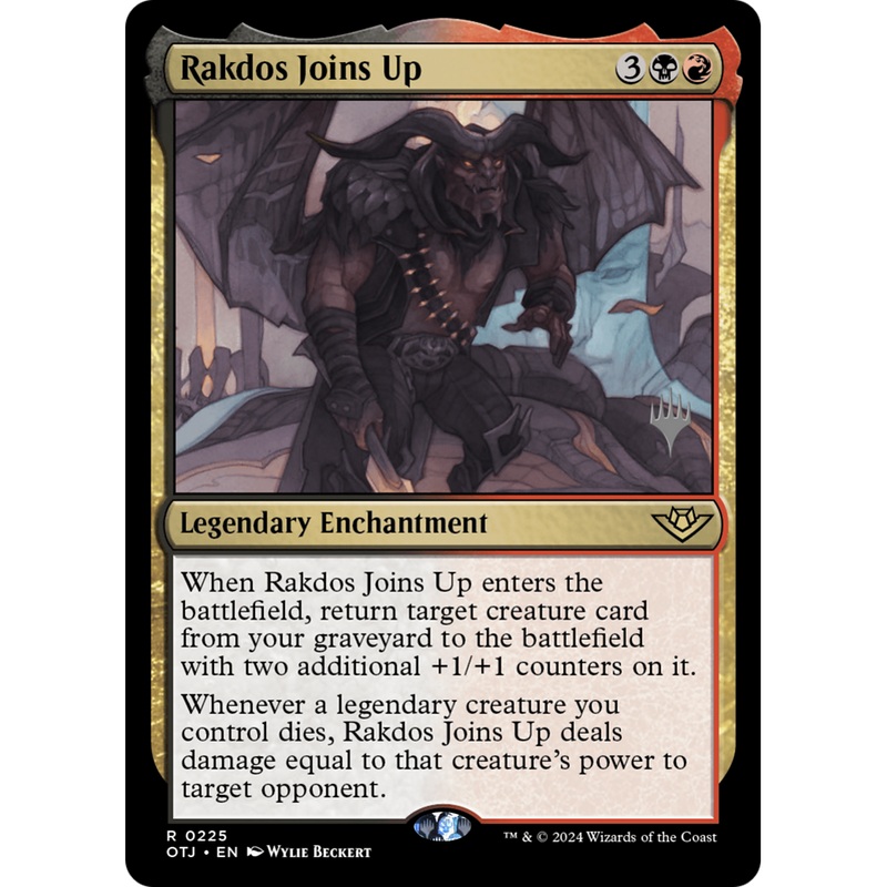 Rakdos Joins Up (PPOTJ-225P) - Outlaws of Thunder Junction Promos Foil