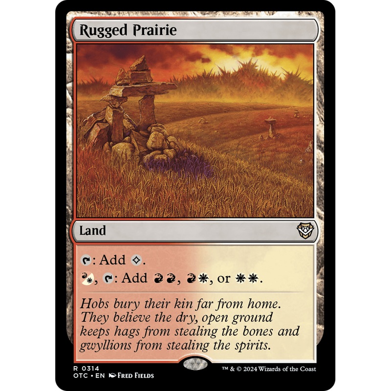 Rugged Prairie (OTC-314) - Outlaws of Thunder Junction Commander