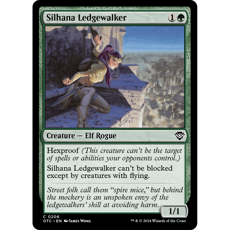 Silhana Ledgewalker (OTC-206) - Outlaws of Thunder Junction Commander