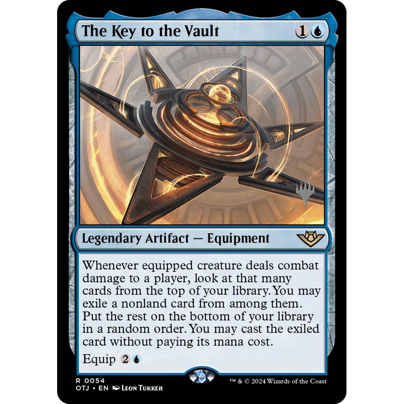 The Key to the Vault (PPOTJ-54P) - Outlaws of Thunder Junction Promos Foil