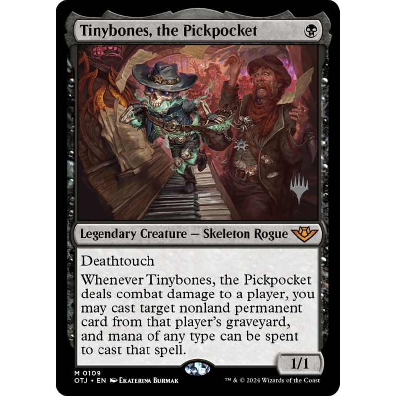 Tinybones, the Pickpocket (PPOTJ-109P) - Outlaws of Thunder Junction Promos