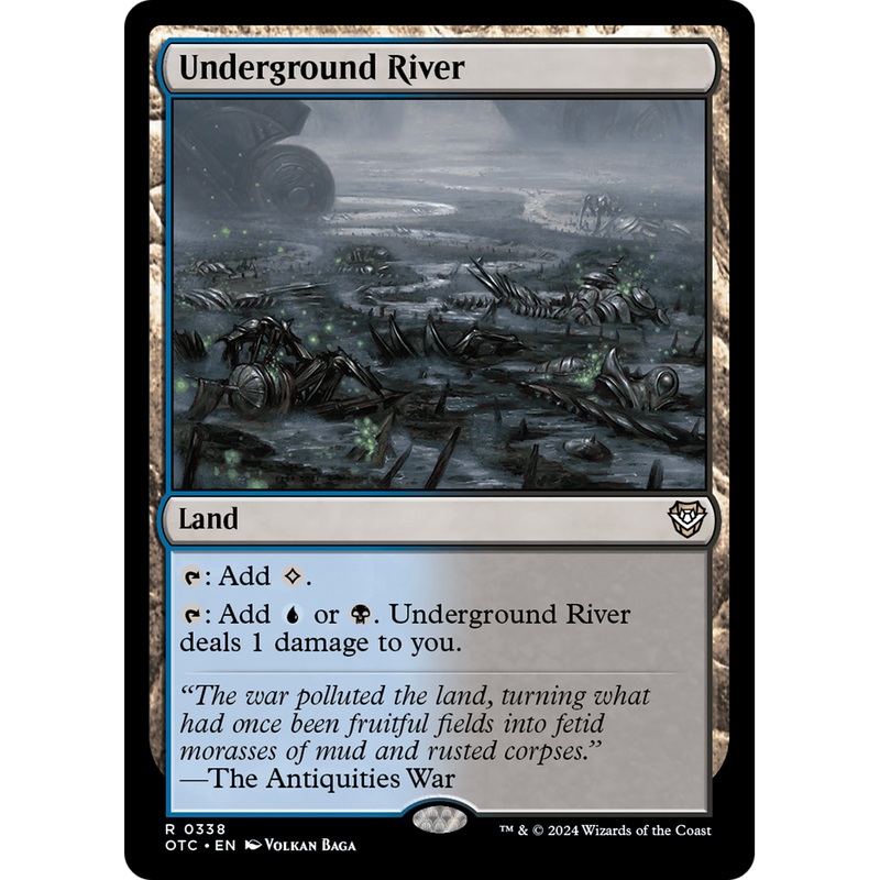 Underground River (OTC-338) - Outlaws of Thunder Junction Commander