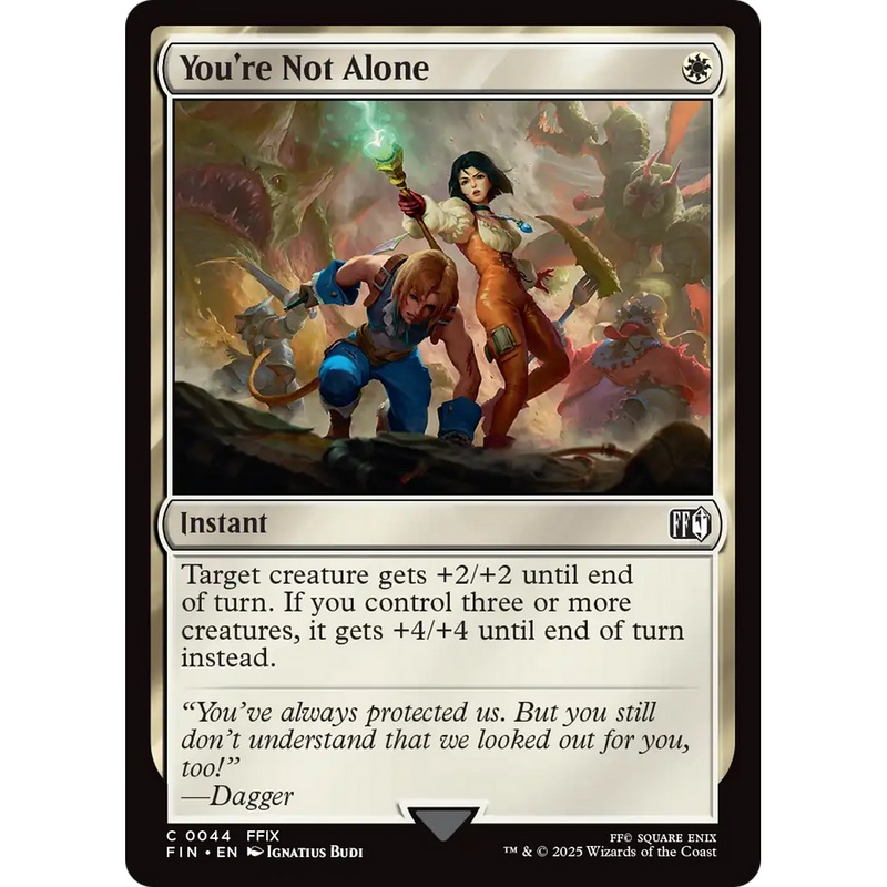 You're Not Alone (FIN-044) - FINAL FANTASY