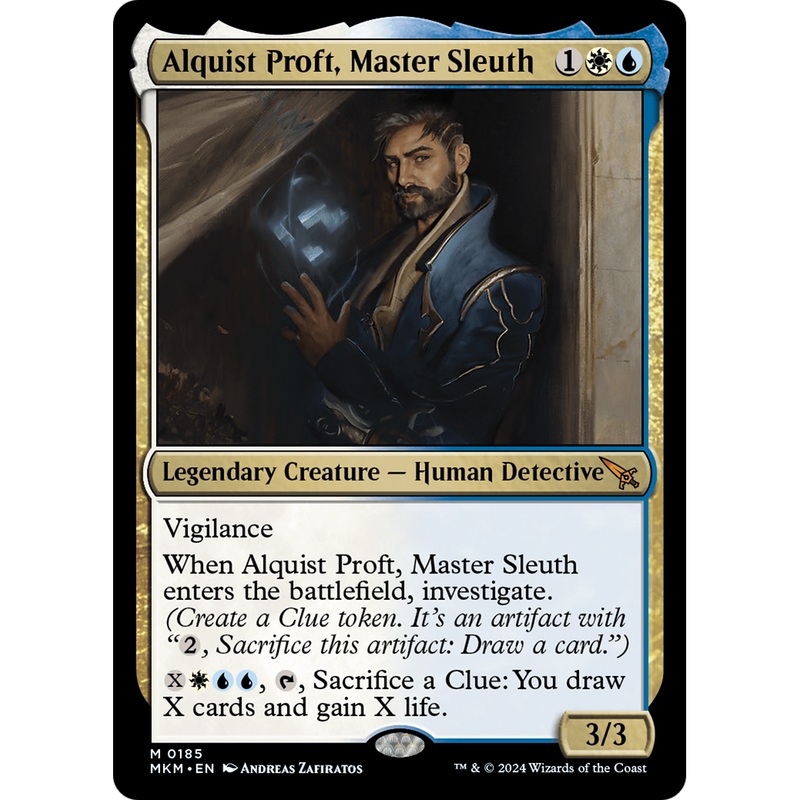 Alquist Proft, Master Sleuth (MKM-185) - Murders at Karlov Manor
