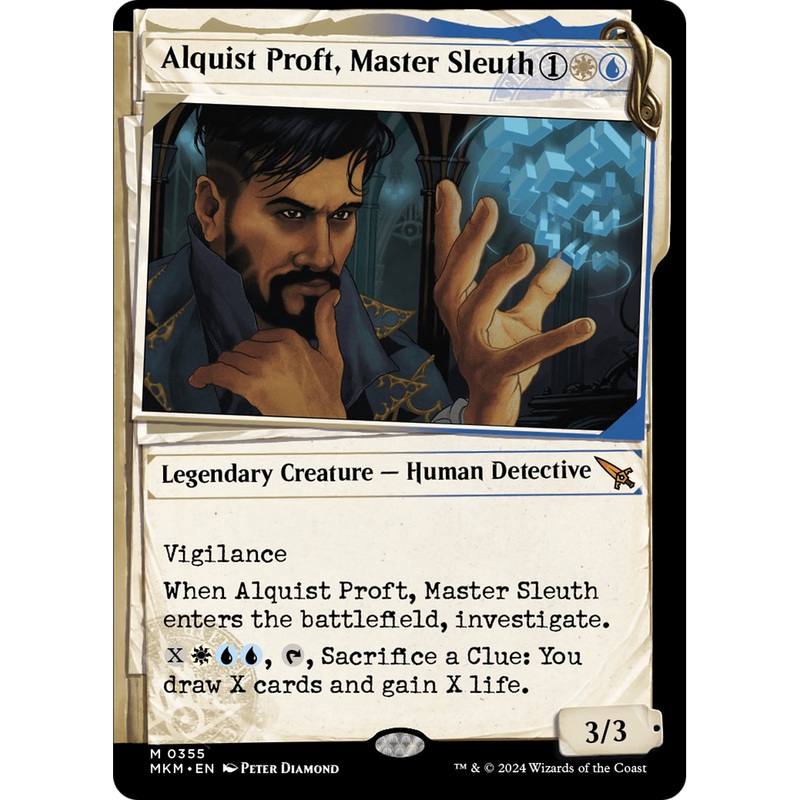 Alquist Proft, Master Sleuth (MKM-355) - Murders at Karlov Manor: (Showcase)