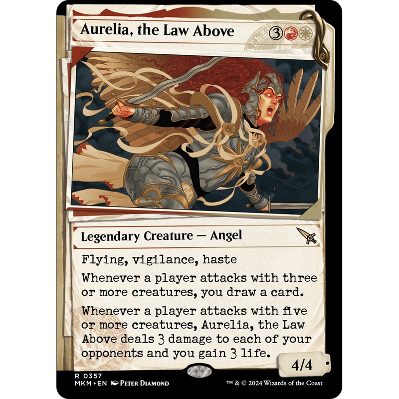 Aurelia, the Law Above (MKM-357) - Murders at Karlov Manor: (Showcase)