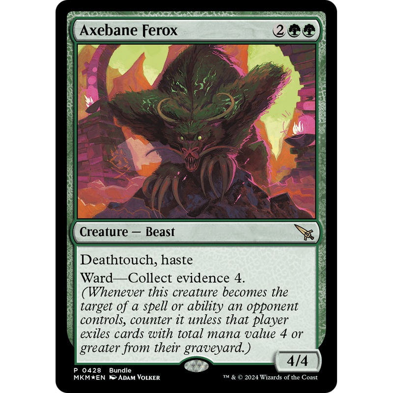 Axebane Ferox (UMP-428) - Murders at Karlov Manor Foil