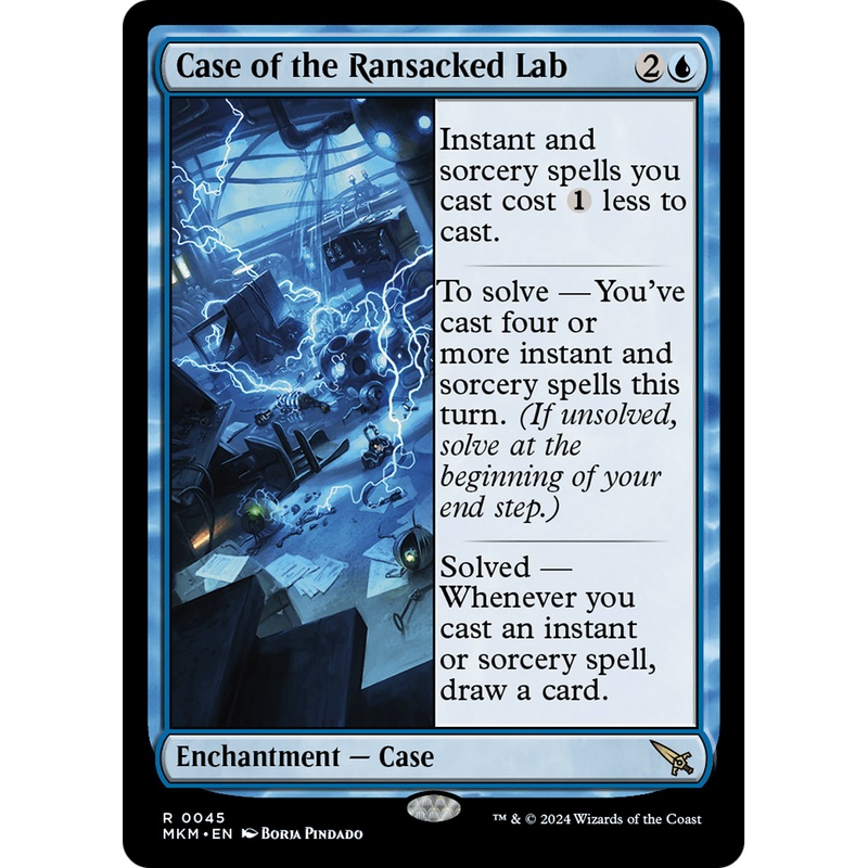 Case of the Ransacked Lab (MKM-045) - Murders at Karlov Manor Foil
