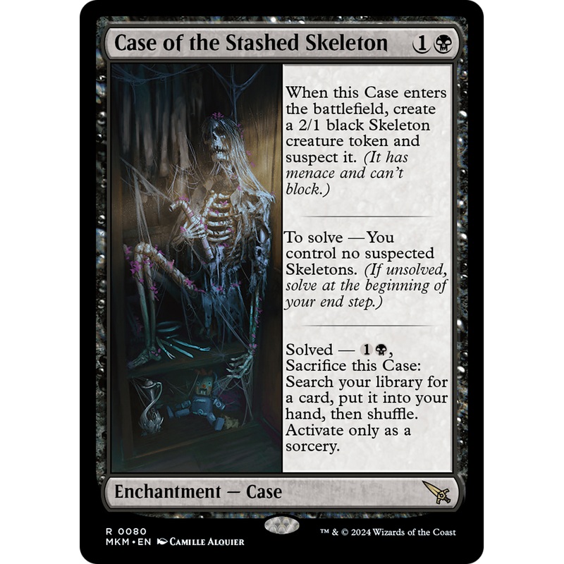 Case of the Stashed Skeleton (MKM-080) - Murders at Karlov Manor Foil