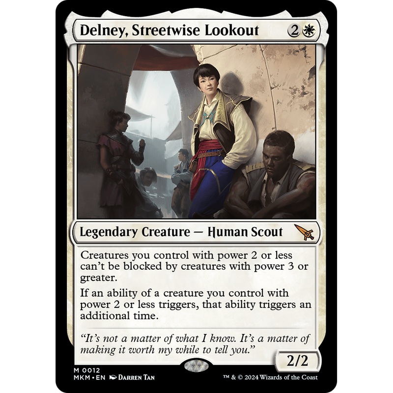Delney, Streetwise Lookout (MKM-012) - Murders at Karlov Manor