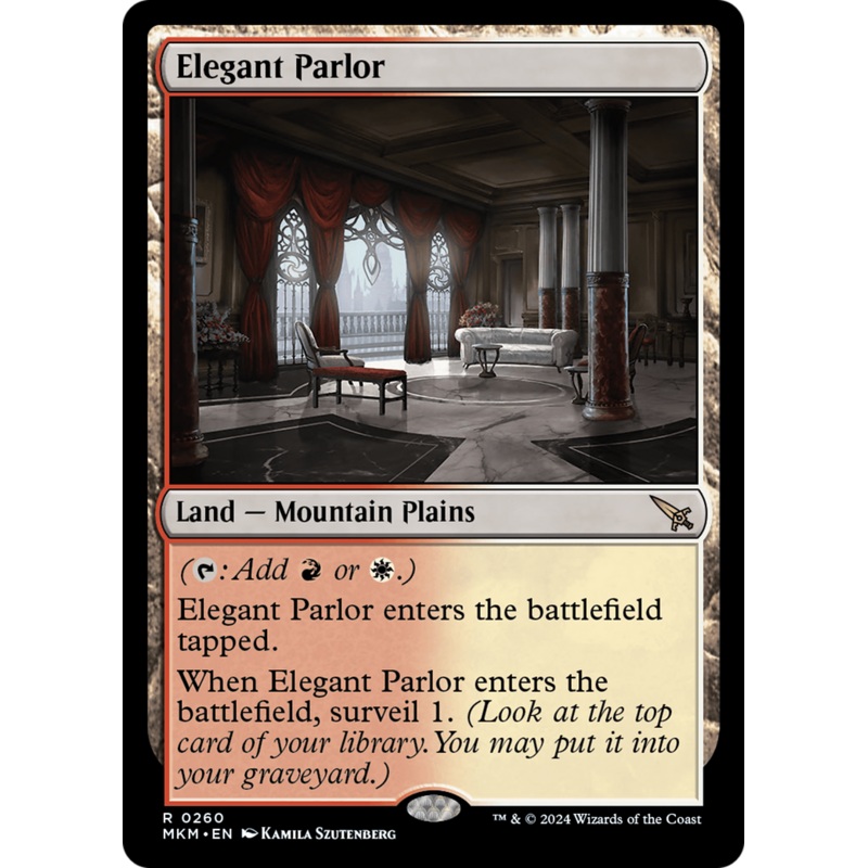 Elegant Parlor (MKM-260) - Murders at Karlov Manor Foil