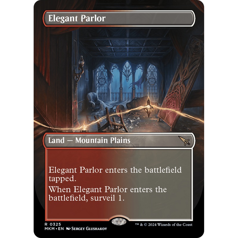 Elegant Parlor (MKM-325) - Murders at Karlov Manor (Borderless) Foil