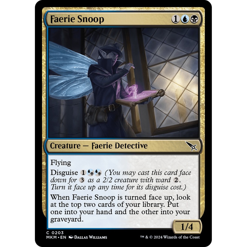 Faerie Snoop (MKM-203) - Murders at Karlov Manor Foil