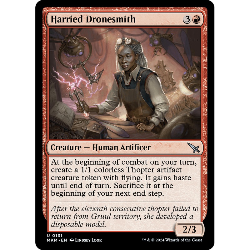 Harried Dronesmith (MKM-131) - Murders at Karlov Manor Foil