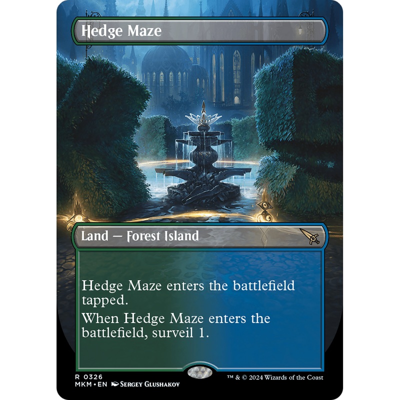 Hedge Maze (MKM-326) - Murders at Karlov Manor (Borderless)