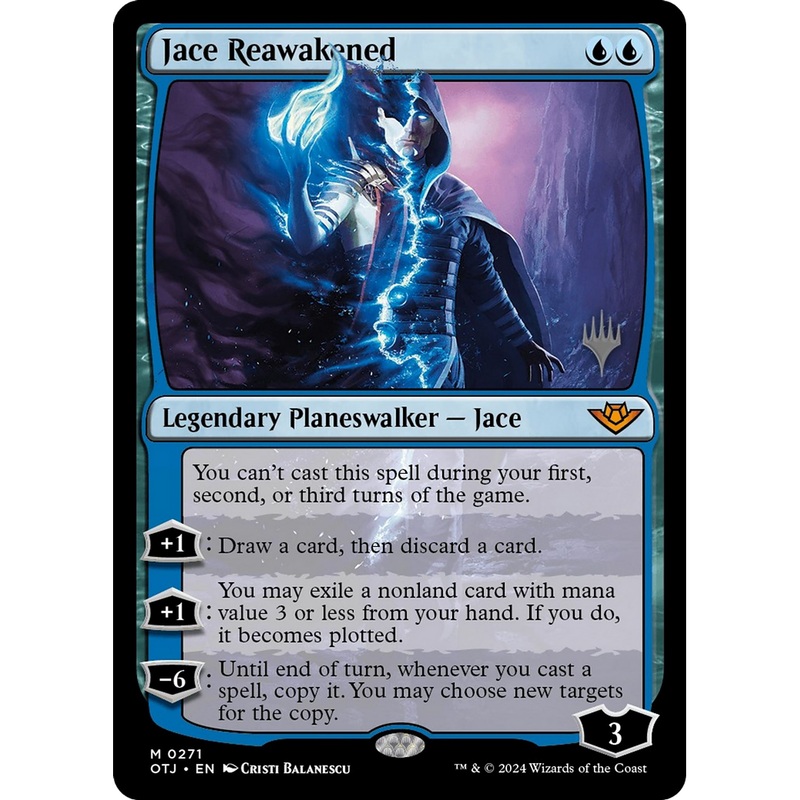 Jace Reawakened (PPOTJ-271P) - Outlaws of Thunder Junction Promos