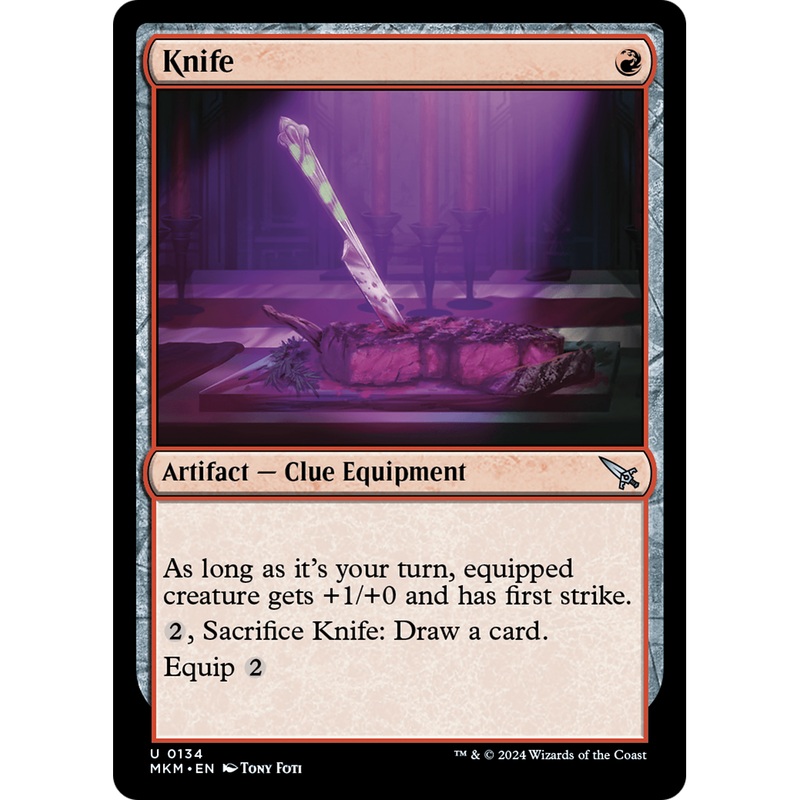 Knife (MKM-134) - Murders at Karlov Manor