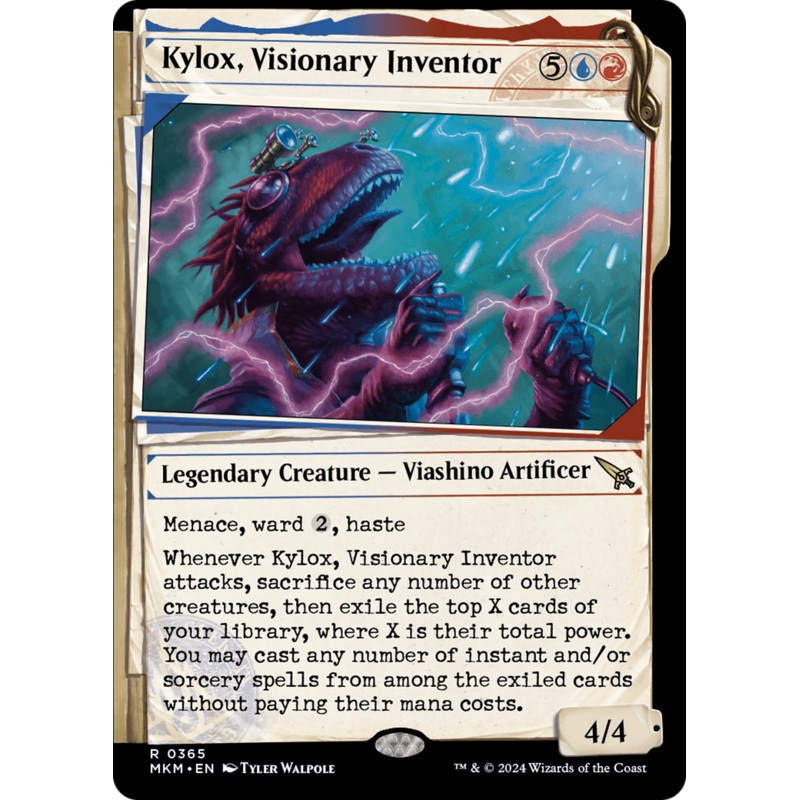 Kylox, Visionary Inventor (MKM-365) - Murders at Karlov Manor: (Showcase) Foil