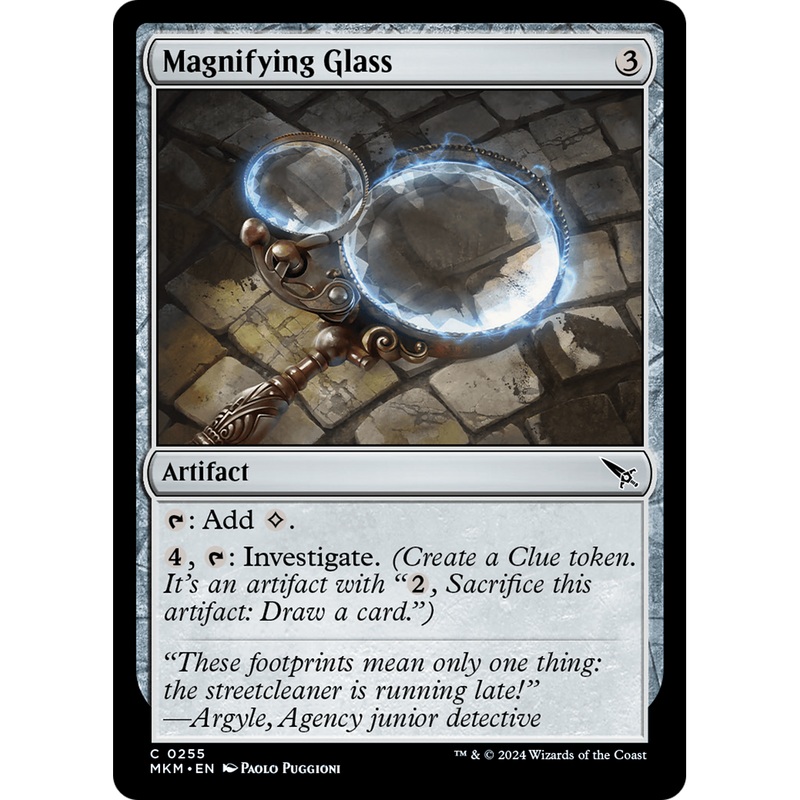Magnifying Glass (MKM-255) - Murders at Karlov Manor Foil