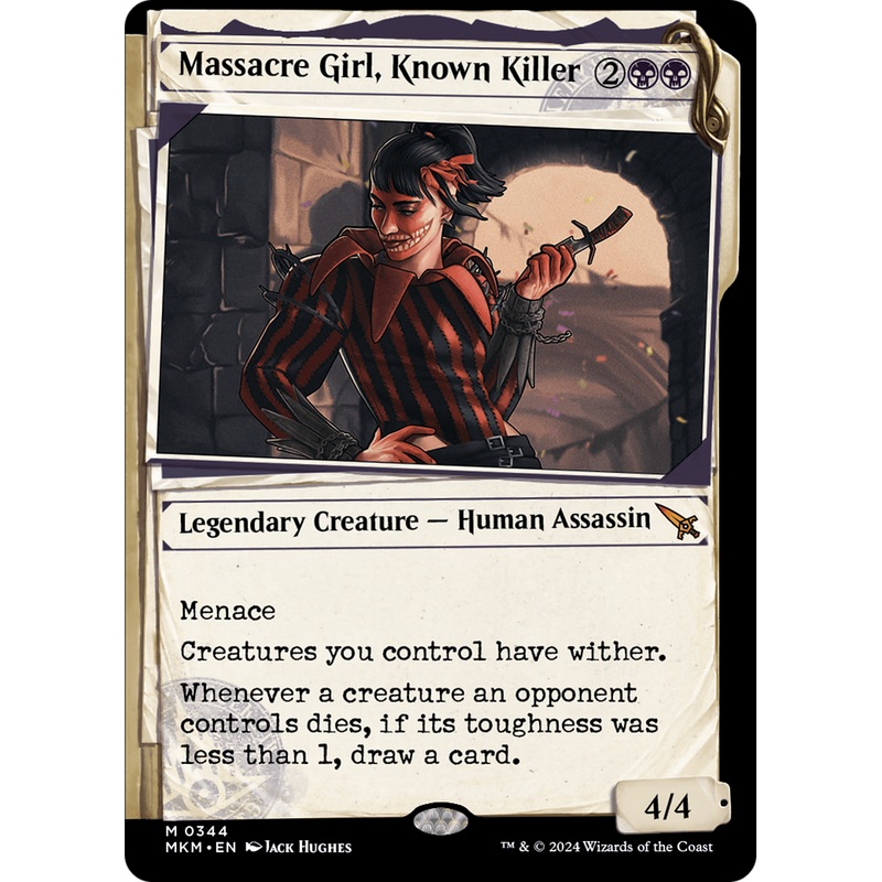 Massacre Girl, Known Killer (MKM-344) - Murders at Karlov Manor: (Showcase)