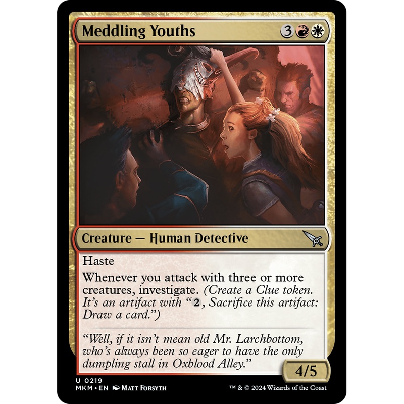 Meddling Youths (MKM-219) - Murders at Karlov Manor