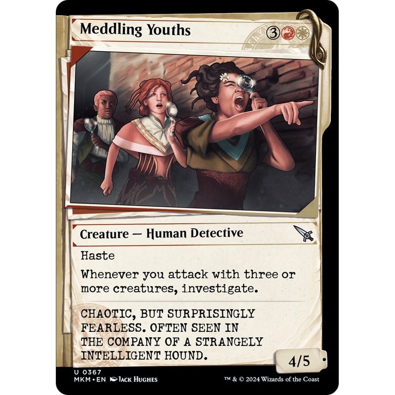 Meddling Youths (MKM-367) - Murders at Karlov Manor: (Showcase)