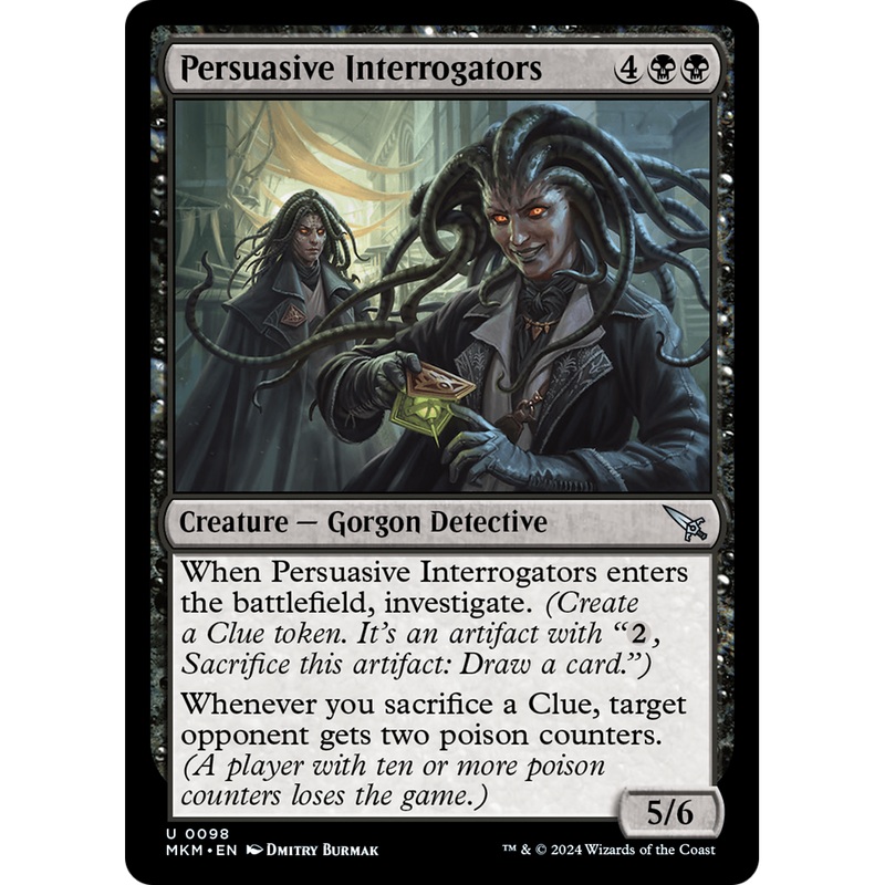 Persuasive Interrogators (MKM-098) - Murders at Karlov Manor