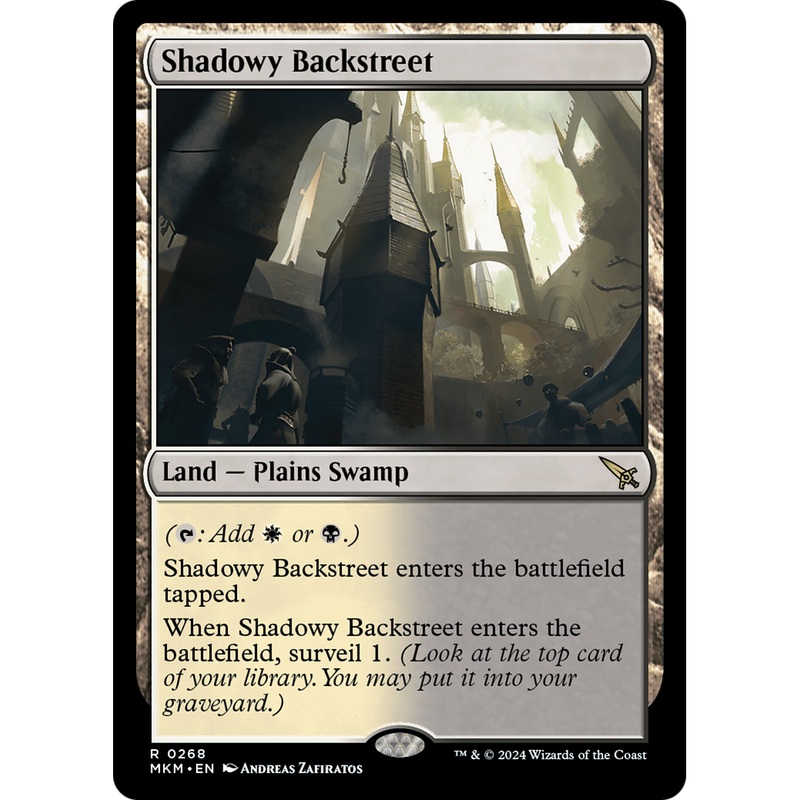 Shadowy Backstreet (MKM-268) - Murders at Karlov Manor