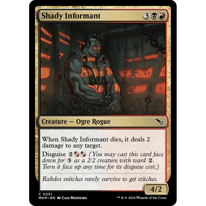 Shady Informant (MKM-231) - Murders at Karlov Manor