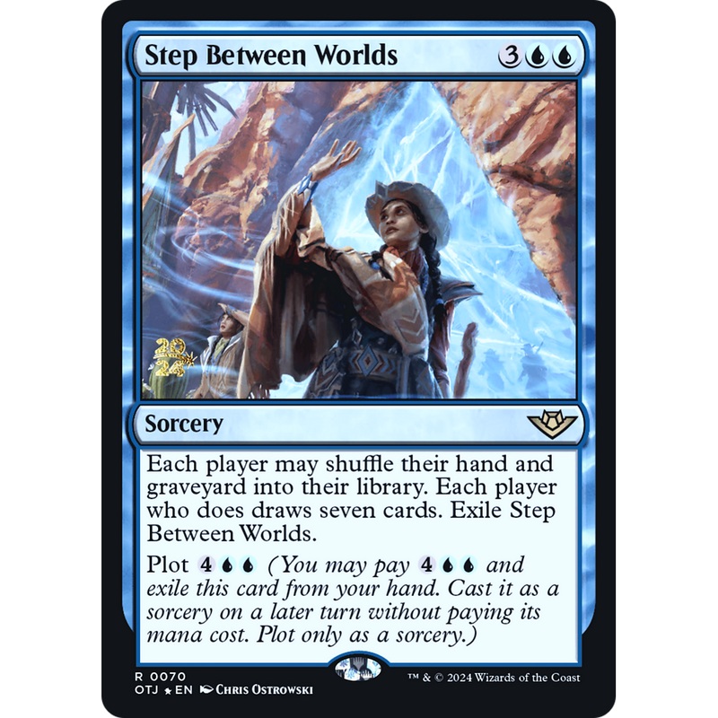 Step Between Worlds (PRE-70S) - Outlaws of Thunder Junction Promos Foil