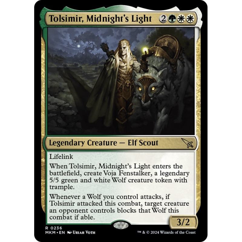 Tolsimir, Midnight's Light (MKM-236) - Murders at Karlov Manor Foil