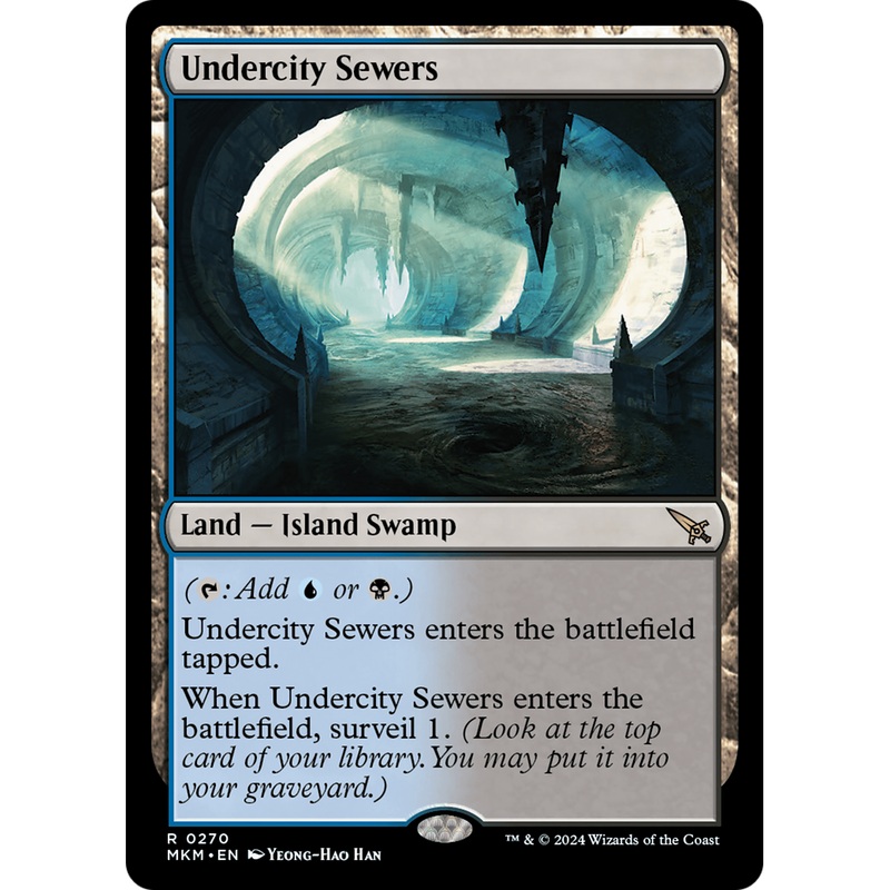 Undercity Sewers (MKM-270) - Murders at Karlov Manor Foil