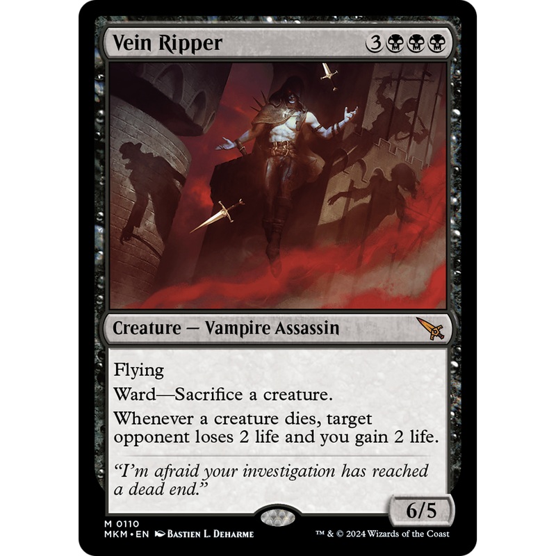 Vein Ripper (MKM-110) - Murders at Karlov Manor Foil
