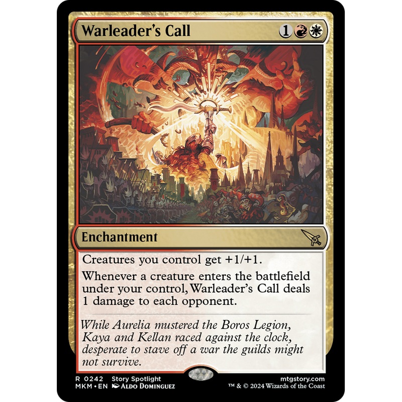 Warleader's Call (MKM-242) - Murders at Karlov Manor Foil