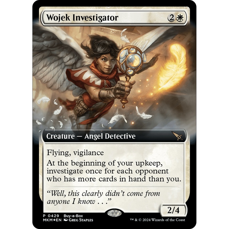 Wojek Investigator (BABP-429) - Murders at Karlov Manor: (Extended Art) Foil