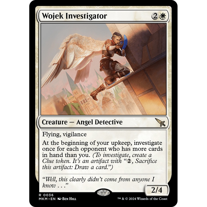 Wojek Investigator (MKM-036) - Murders at Karlov Manor Foil