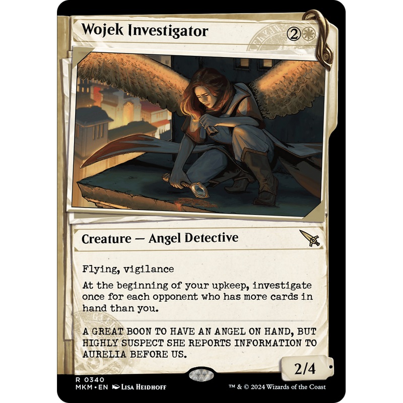 Wojek Investigator (MKM-340) - Murders at Karlov Manor: (Showcase)