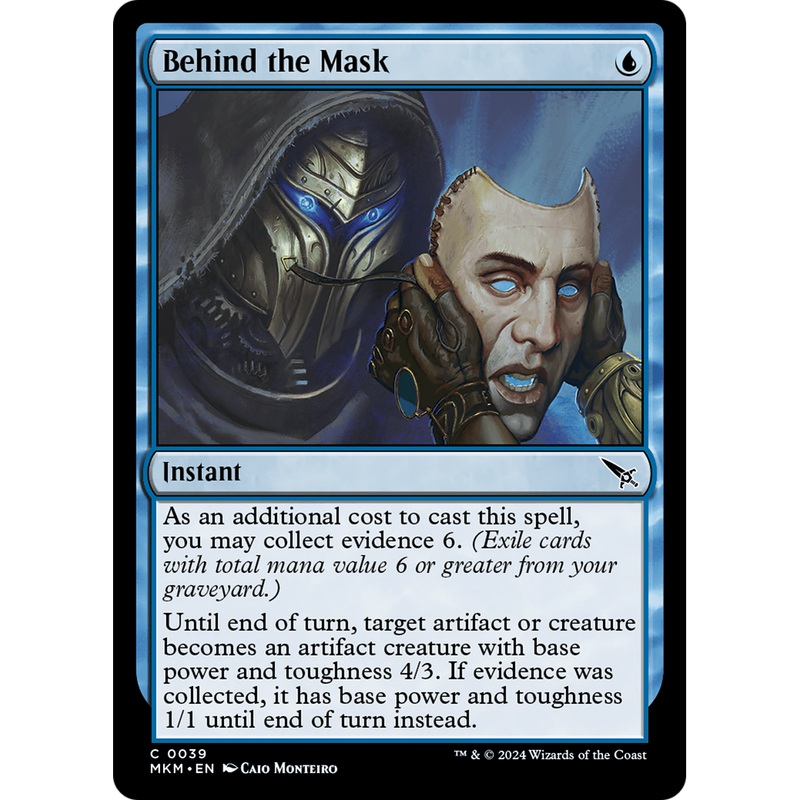 Behind the Mask (MKM-039) - Murders at Karlov Manor