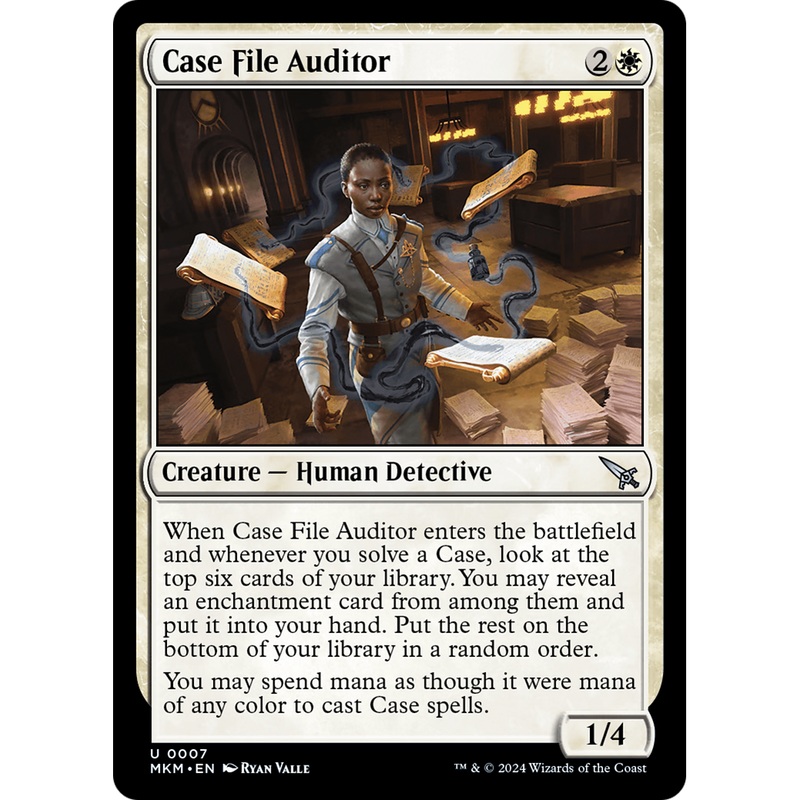 Case File Auditor (MKM-07) - Murders at Karlov Manor